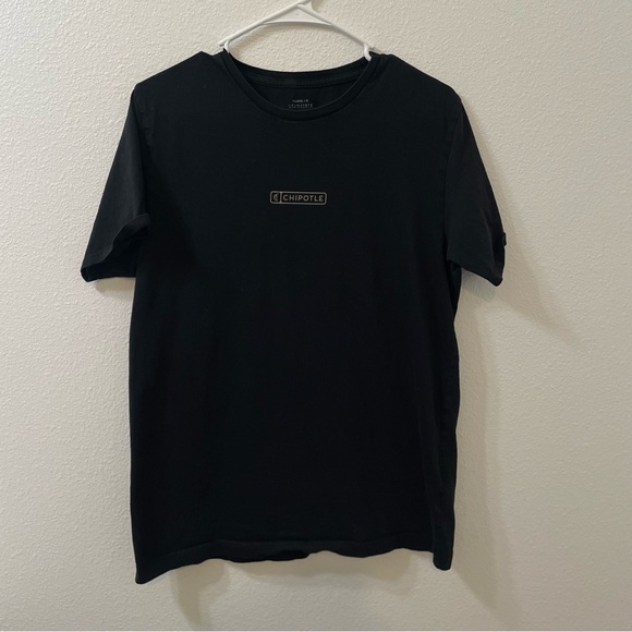 Chipotle real as it gets employee shirt black medium - Picture 1 of 6